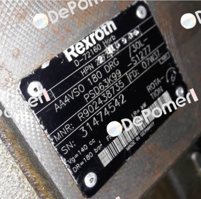 AA4VS0 180 DRG/30L-PSD63K99-S1277 not available  Rexroth