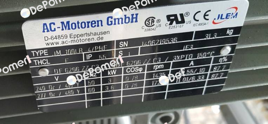 FCA 100 LB-4/ PHE AC Motoren