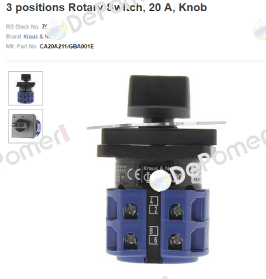 CA20A211-620 E Kraus & Naimer