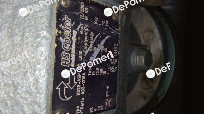 KS20-AEP-412 L800  HS Cooler