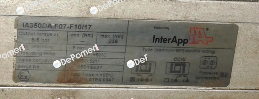 IA350DA F07-F10/17  obsolete/ replaced by IA350D.F07-F1017 InterApp