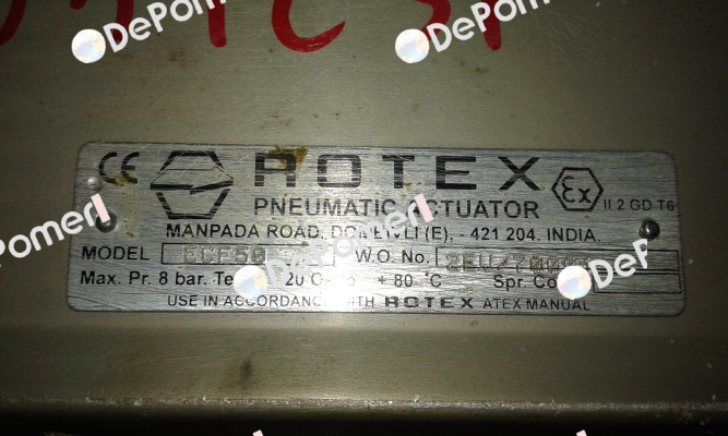 Repair kit for ECF 50  Rotex