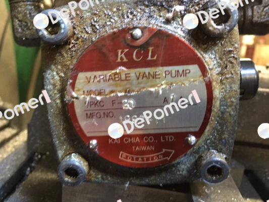 VPKC  F-20 A  KCL HYDRAULIC PUMPS