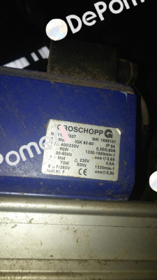 11699307 WK1695101 1GK80-60 N:1330  Groschopp