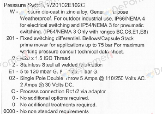 W-201-0-2-E1-02-C                     Delta Controls