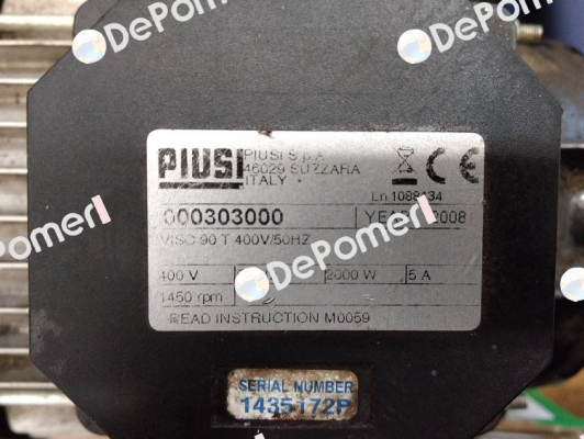 Repair Kit For 000303000 (S/N: 14355172P)  Piusi