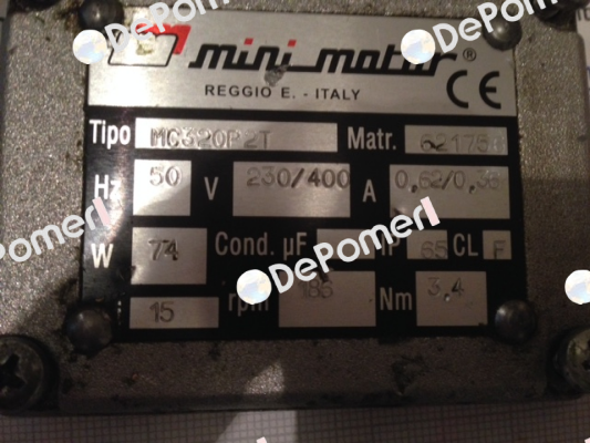 MC 320 P2T - B5  Minimotor