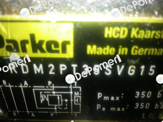 RDM2PT35SVG15 - obsolete, replaced by - RDM2PT35SVG  Parker