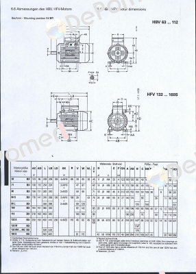 HBV 100 LA2 - 3 kW  Seimec (Rossi)