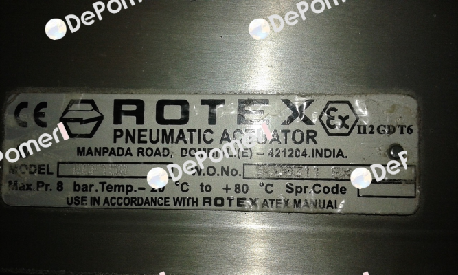 9000311 8X obsolete,replaced by QTF 150 Rotex