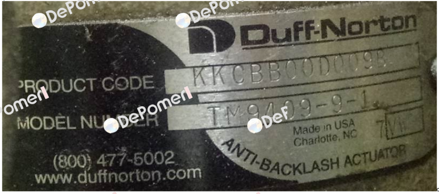 TM9409-9-1  Duff Norton
