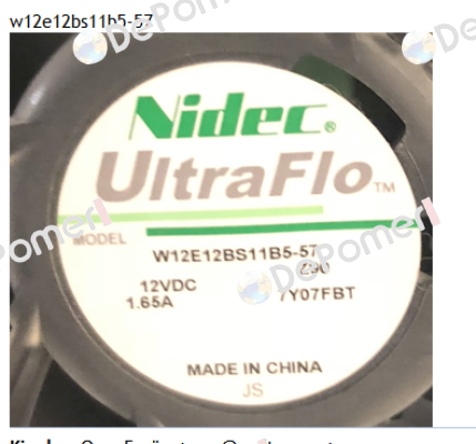 W12E12BS11B5-57 (OEM)  Nidec
