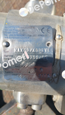 NAX10/X106VE8 old code, new code NAX10/X10GVE0  POMPE CUCCHI SRL