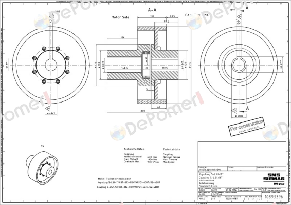 SL BT 170 – St – VkR  Tschan