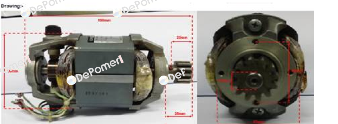 WK 1383902  OEM for Holec Netherland  Groschopp