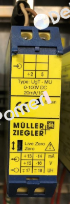 UgT-MU   0-100 V DC Müller Ziegler