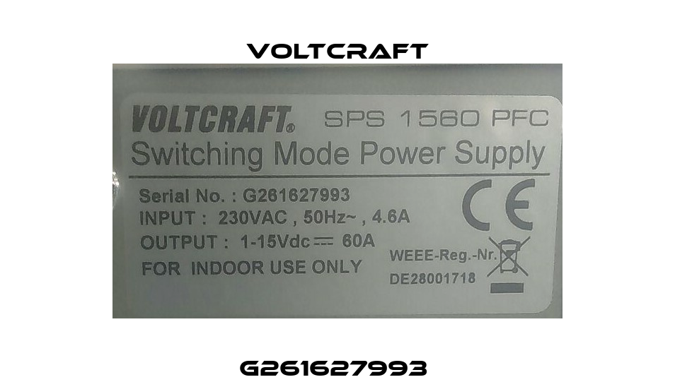G261627993  Voltcraft
