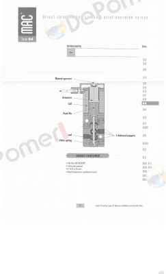 44C-M00-GEMA-1BA, Mod.3225  МAC Valves