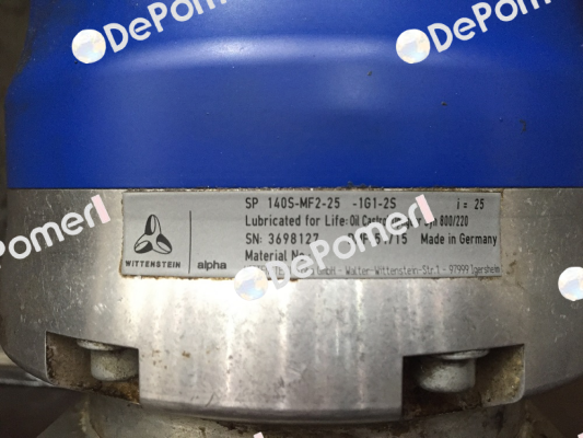 SP 140S-MF2-25-1G1-2S  Wittenstein
