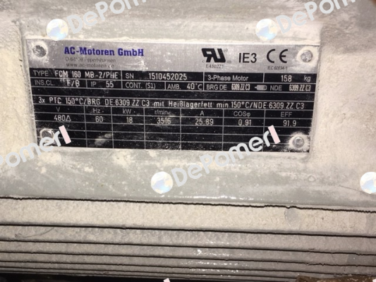 FCM 160 MB-2/PHE AC Motoren