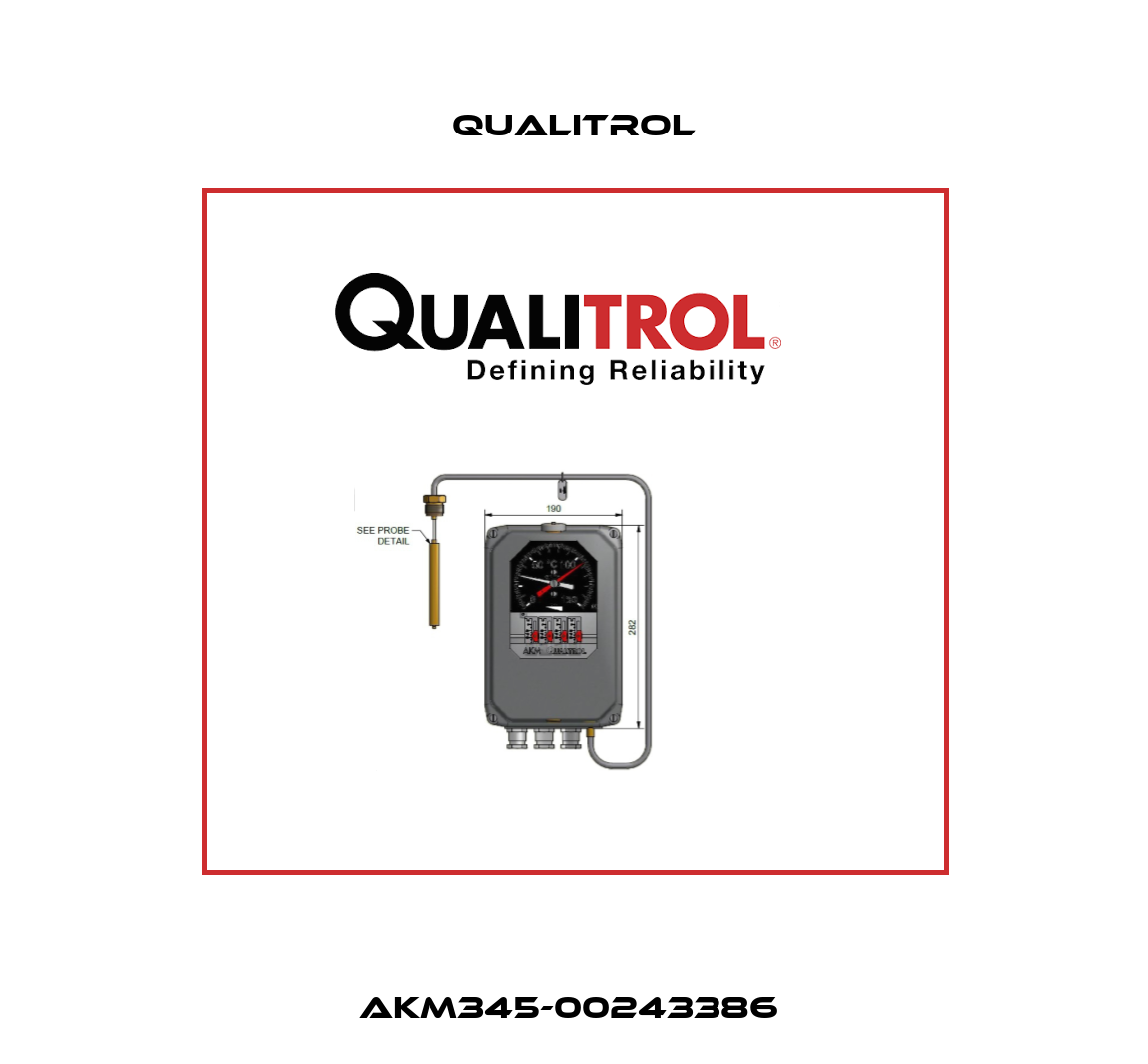 AKM345-00243386  Qualitrol