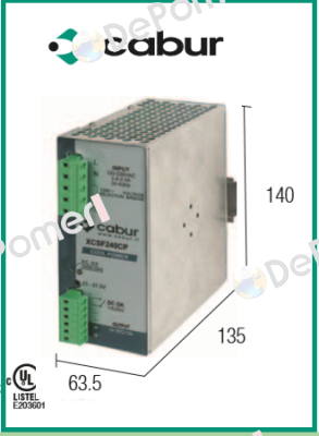 Code: XCSF240C  P/N: CSF240C Cabur