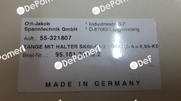 9510130732 OTT-JAKOB