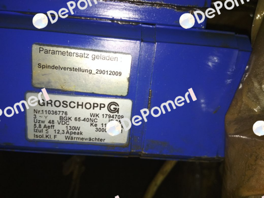 WK 1794709,11036776 OEM  Groschopp