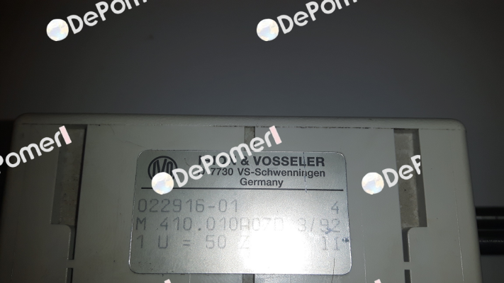 M 410.010A07F	  Irion-Vosseler