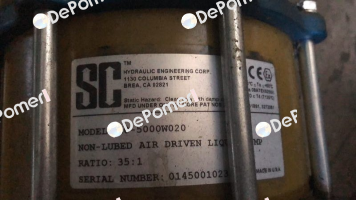 10-5000W020 SC Hydraulic
