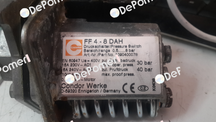 FF4-8DAH   ALTERNATIVE  MDR-F 8H-S  Condor