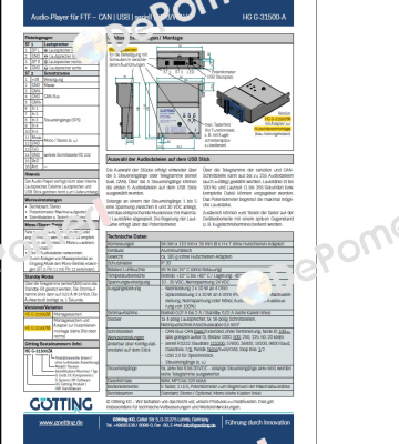 HG G-31500ZA  Gotting