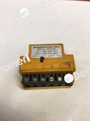P/N: 19141010 Type: GHE40L 480V Nord