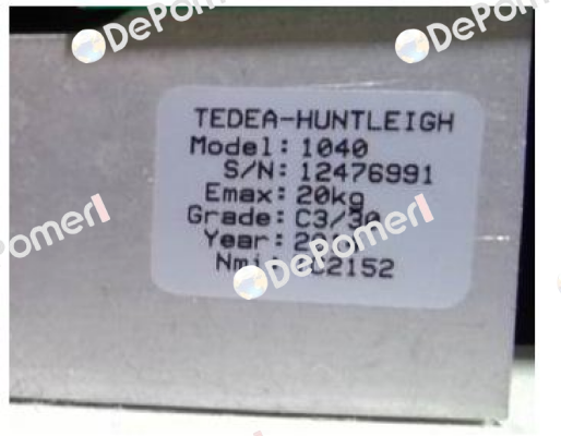 01040-020K-C3-11X Tedea-Huntleigh