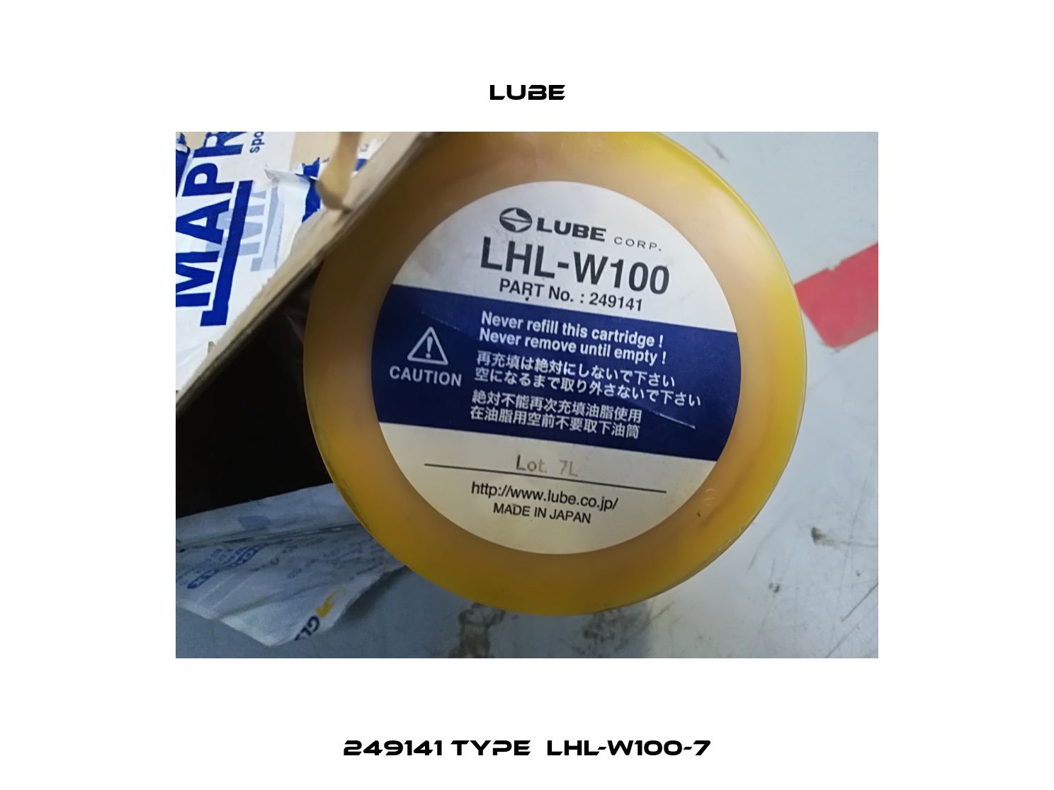 249141 Type  LHL-W100-7 Lube