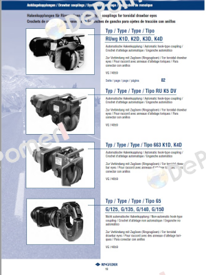 65 / G125 oem  Ringfeder