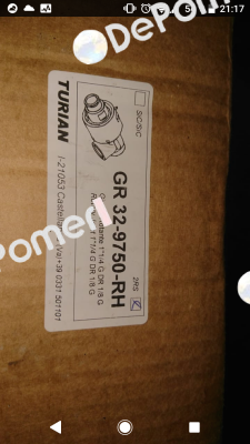 Mechanical seal for GR 32-9750-RH  Turian
