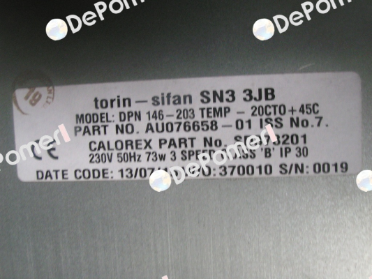AU076658-01 iSS No. 7  Torin-Sifan