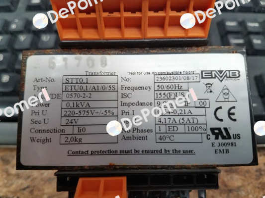 ETU0.1/A1/0/5S  OEM  Emb