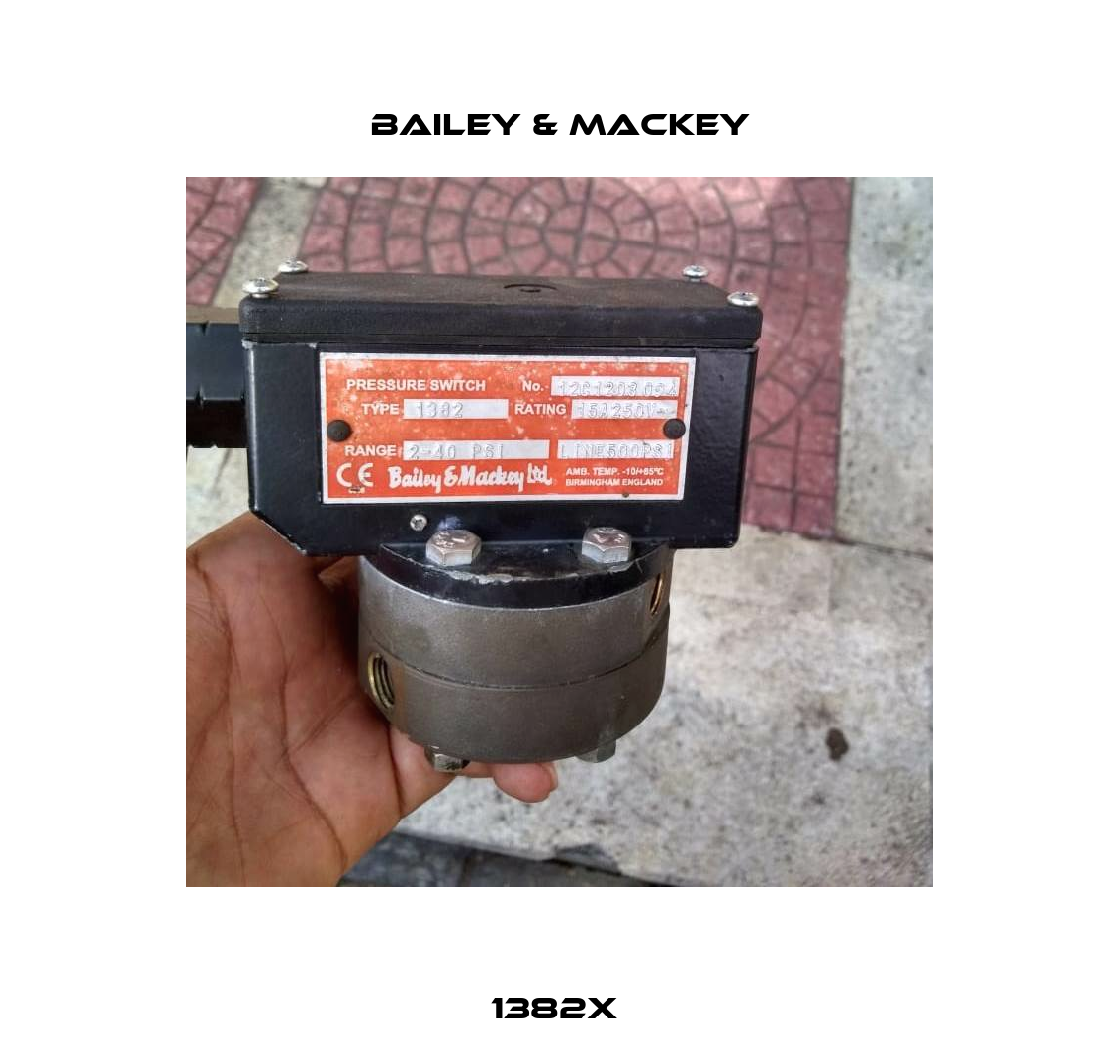 1382X  Bailey & Mackey