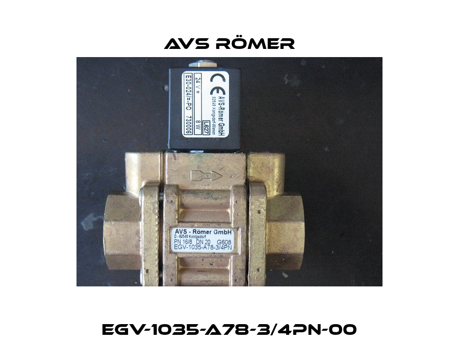 EGV-1035-A78-3/4PN-00 Avs Römer