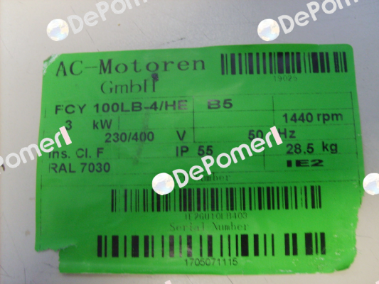 FCY 100 LB 4/HE  AC Motoren