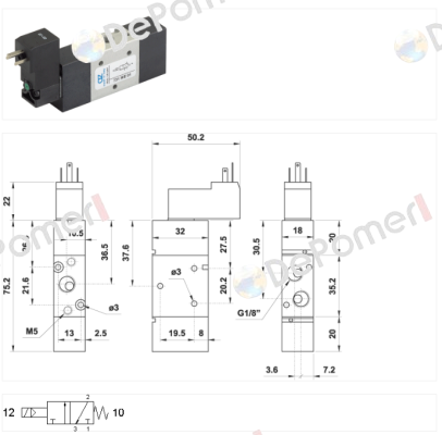 05.011.4 Type 731 ME 01 AZ Pneumatica