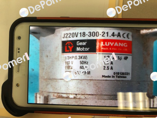 J220V18-300-21.4-A Luyang Gear Motor