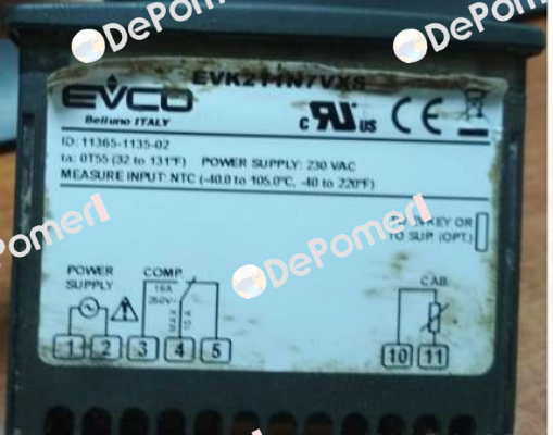 136180041 Type EVK211N7VXBS  EVCO - Every Control