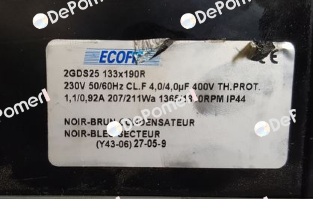 2GDS25 133X190R Y43-06 Ecofit