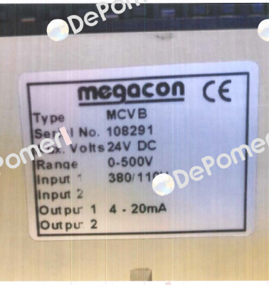 Serial No. 108291 Megacon