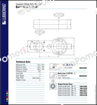 Basic-Line 8-42-24-S  Lubbering