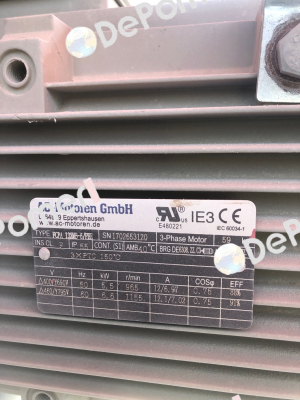 FCPA 132MB-6/PBE  AC Motoren