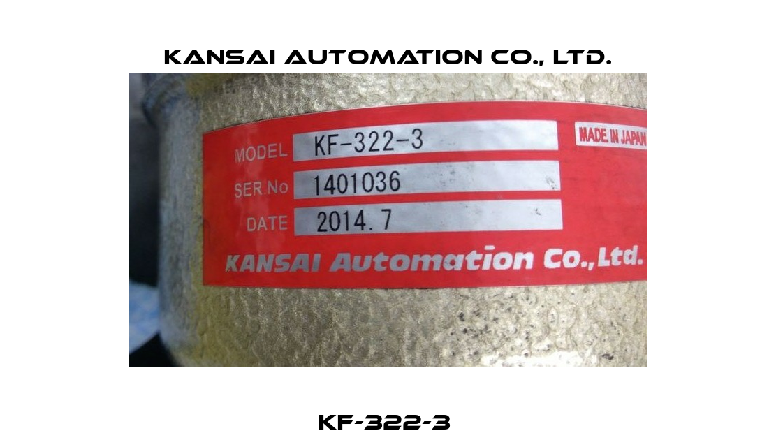 KF-322-3  KANSAI Automation Co., Ltd.